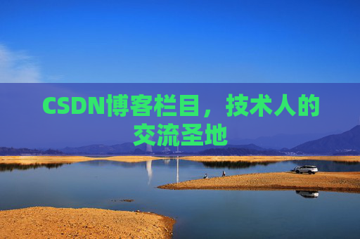 CSDN博客栏目，技术人的交流圣地